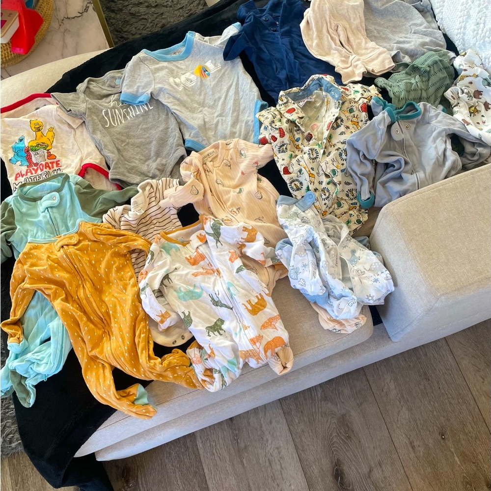 Lot #3 baby boy clothes 0-3 months